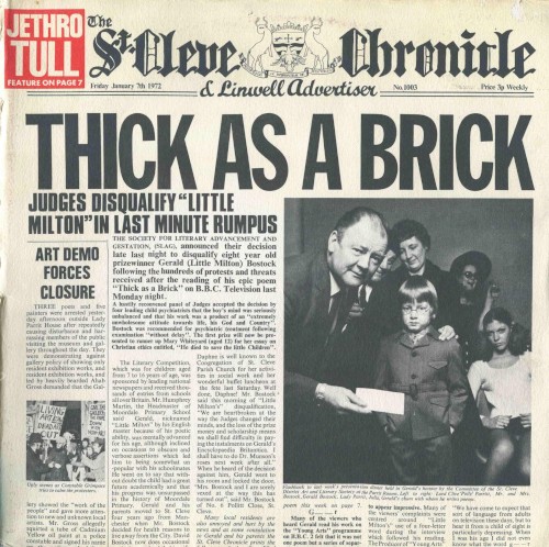 Thick as a Brick cover