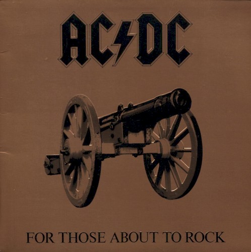 For Those About to Rock (We Salute You) cover
