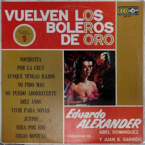 Vuelven los boleros de oro, vol. 1 cover