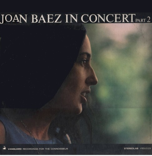Joan Baez in Concert, Part 2 cover