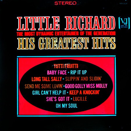 Little Richard, the Most Dynamic Entertainer of the Generation: His Greatest Hits cover