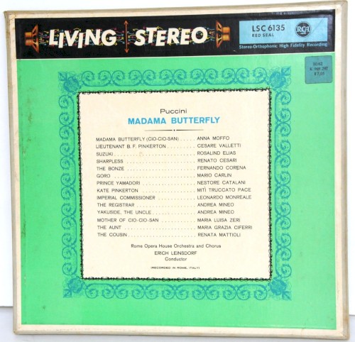 Madama Butterfly cover