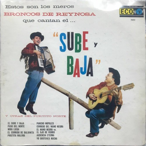 Sube y baja cover