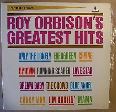 Roy Orbison’s Greatest Hits cover
