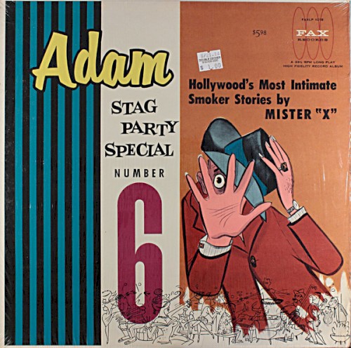Adam Stag Party Special Number 6: Hollywood’s Most Intimate Smoker Stories By Mister “X” cover