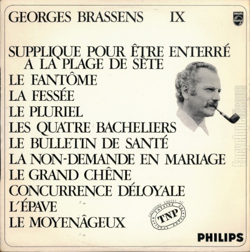 Volume 9 : Supplique pour être enterré à la plage de Sète cover