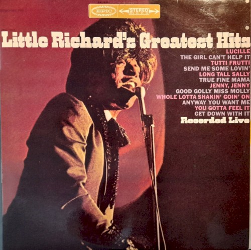 Little Richard's Greatest Hits Recorded Live cover