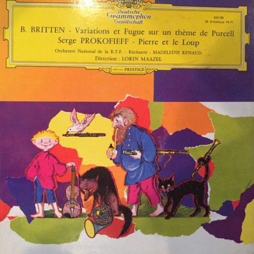 Serge Prokofiev: Peter and the Wolf / Benjamin Britten: Young Person’s Guide to the Orchestra cover