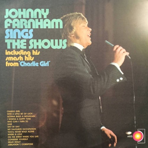 Johnny Farnham Sings the Shows cover