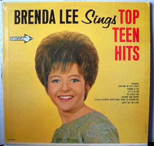 Brenda Lee Sings Top Teen Hits cover